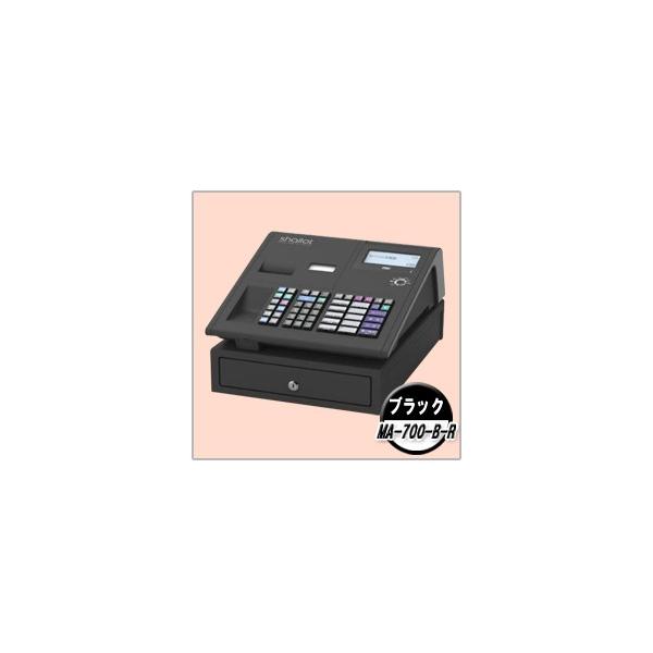 東芝テック 電子レジスター MA-700-B-R(ブラック）サーマルレシート10