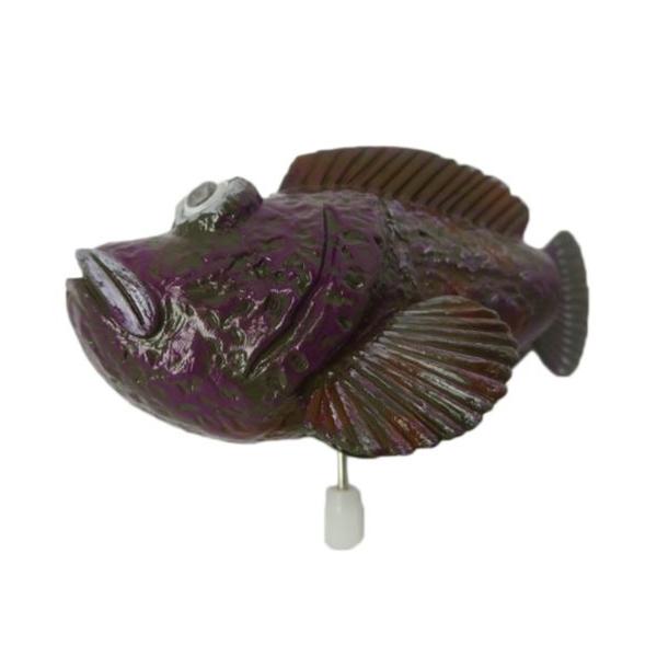 水中で泳ぐ ゼンマイ式 オニオコゼ □ 魚 フィッシュ お風呂 ワイン
