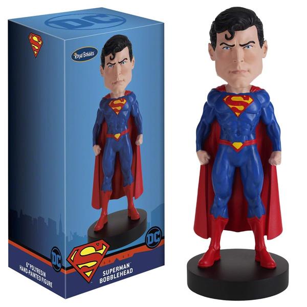 スーパーマン　ボビングヘッド スーパーマン フィギュア ボビングヘッド □ superman ロイヤルボブル