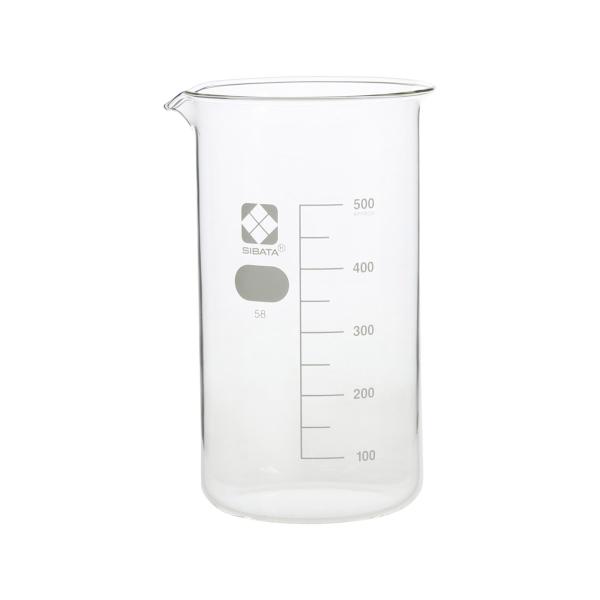 トールビーカー 目安目盛付 500mL 010040-500A 柴田科学(SIBATA)