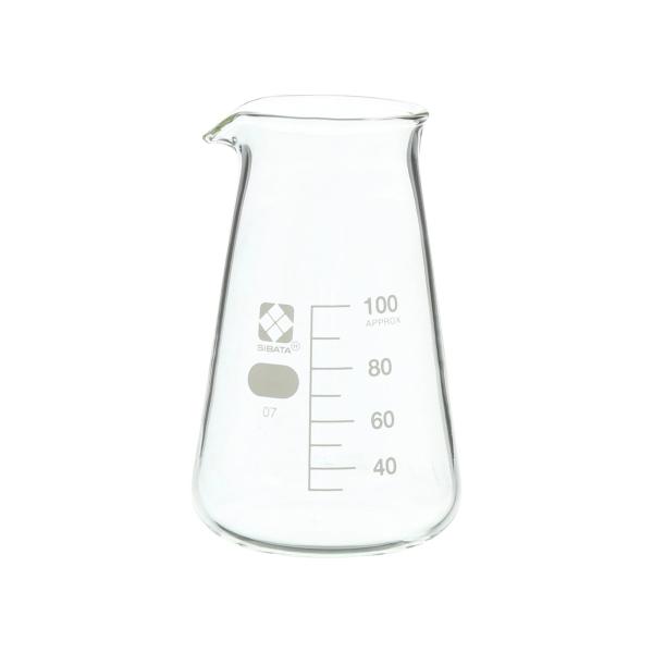 コニカルビーカー 目安目盛付 100mL 010050-100A 柴田科学(SIBATA)