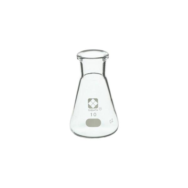 三角フラスコ 目安目盛付 10mL 010530-10A 柴田科学(SIBATA)
