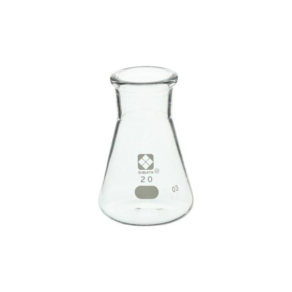 三角フラスコ 目安目盛付 20mL 010530-20A 柴田科学(SIBATA)