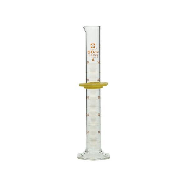 メスシリンダー スーパーグレード 50mL バンパー付 023520-50 柴田科学(SIBATA)