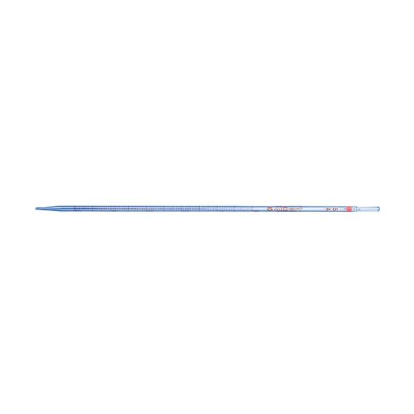 メスピペット スーパーグレード 普通目盛 カラーコード付 5mL 020010-5A 柴田科学(SIBATA)