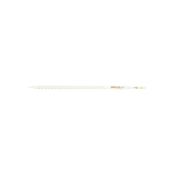 メスピペット スーパーグレード 普通目盛 カラーコード付 20mL 020010-20A 柴田科学(SIBATA)