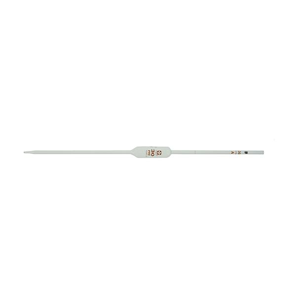 ホールピペット(全量ピペット) スーパーグレード カラーコード付 30mL 020030-30A 柴田科学(SIBATA)