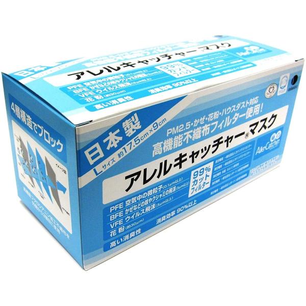 アレルキャッチャーマスク レギュラー 30枚　大和紡績株式会社