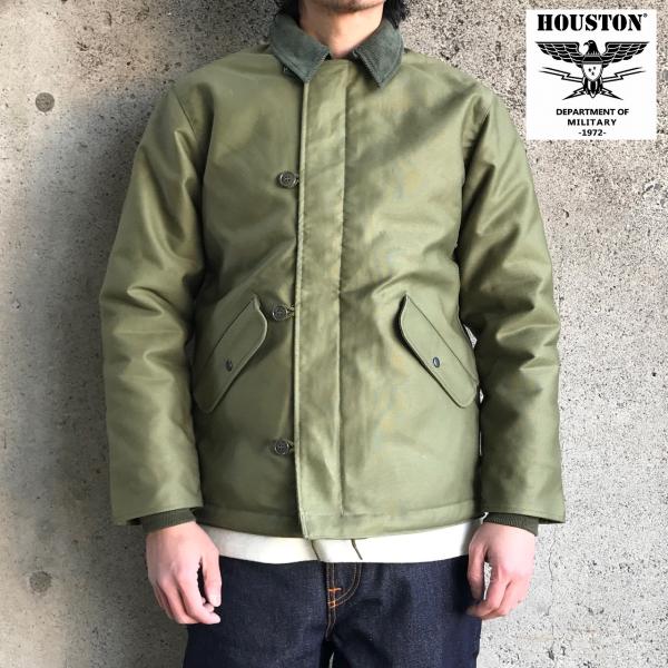 HOUSTON◆WATER REPELLENT/デッキジャケット/n-1 40 撥水加工が施されたスペシャルな『N-1デッキジャケット（撥水