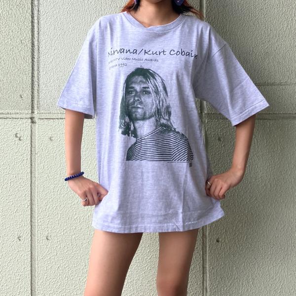 【SCREEN STARS BEST】 COBAIN Tシャツ LIFE×SCREEN STARS BEST Print Tee Nirvana / Kurt Cobain White