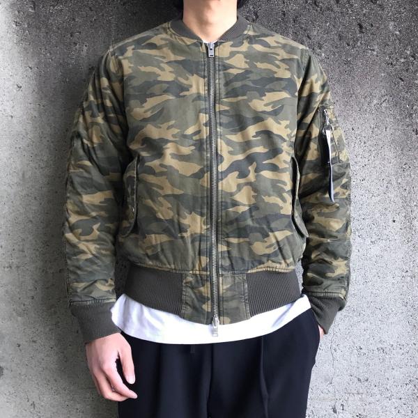 STAMPD（スタンプド） ジャケット 迷彩 CAMO WASHED BOMBER - CAMO