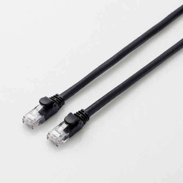 ELECOM Cat6A LANケーブル(スタンダード) 5m BK LD-GPA/BK5