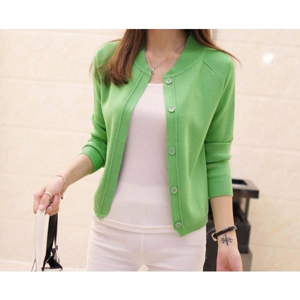 カーディガン レディース ショート丈 無地 アウター ニットソー オフィス カジュアル コート 着痩せ効果 大きいサイズ タイムセール Buyee Buyee Jasa Perwakilan Pembelian Barang Online Di Jepang