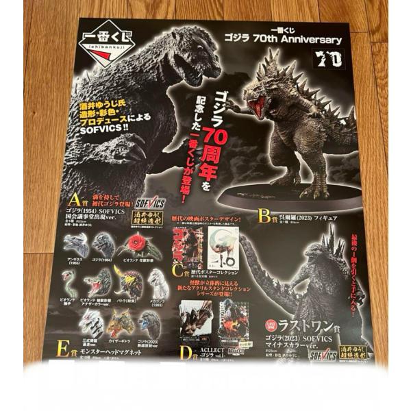 一番くじ ゴジラ 70th Anniversary くじフルセット＋ラストワン賞