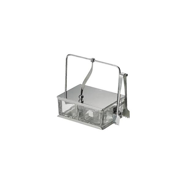 薬味入れ(ガラス中子付) No.552 トング付 : スタイルキッチン - 通販