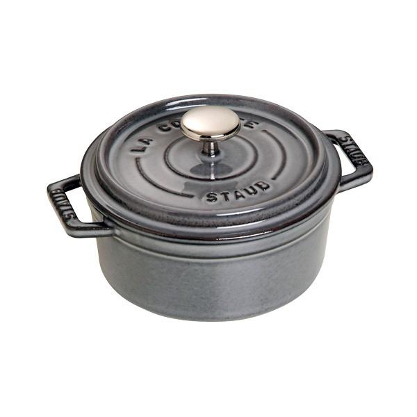 STAUB（ストウブ） ピコ・ココット ラウンド 10cmグレー40500106 ストウブ ピコ・ココット ラウンド 10cm グレー 40500−106 ストウブ