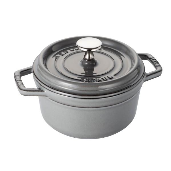 【新品未使用】STAUB ストウブ ピコ・ココット ラウンド グレー 14cm ストウブ ピコ・ココット ラウンド 14cm グレー 40509−475 ストウブ