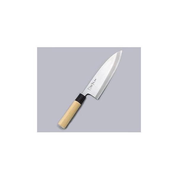 本出刃庖丁 本霞・玉白鋼 正本 15cm : スタイルキッチン - 通販