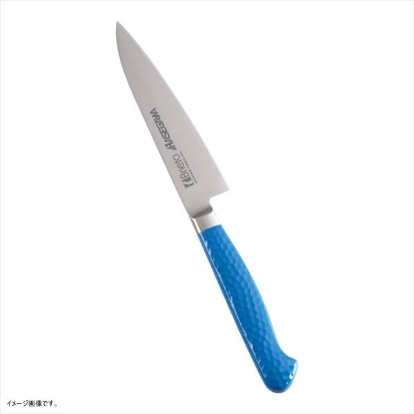 ハセガワ 抗菌カラー庖丁 ペティーナイフ 12cm ブルー MPK-12