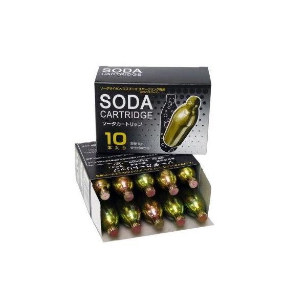 SODA ソーダカートリッジ 10本入り エスプーマ 炭酸水用 NTG ソーダカートリッジ 10本入 | 料理演出用品 | ユダ