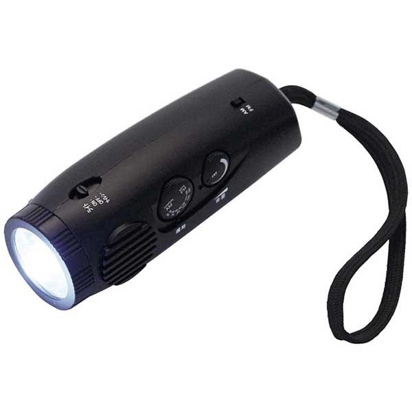 サンウエイ AM/FMラジオライト(防犯サイレン付) PL-168