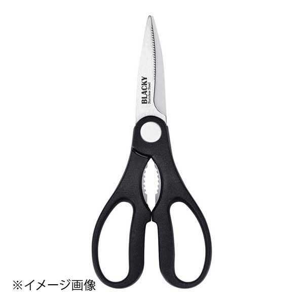 BLACKY キッチン 鍋・フライパン等 株式会社ヒロショウ ブラッキー キッチンはさみ BKH-003 ブラック