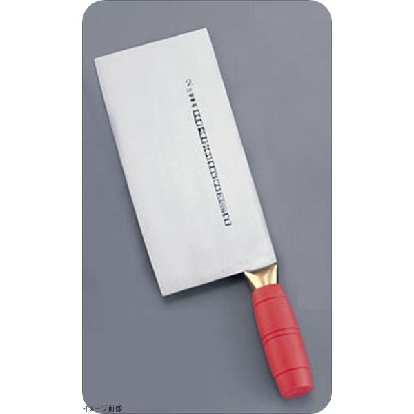 陳枝記 カラー中華包丁 レッド KF1912R : スタイルキッチン