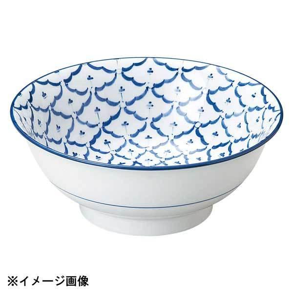 青と白の幾何学模様の丼　チェンマイ 6.8切立丼　30個セット 青と白の幾何学模様の丼 チェンマイ 6.8切立丼 30個セット 【公式通販】
