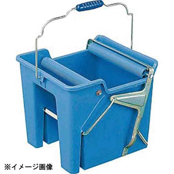 絞り性能がアップして新登場、軽量タイプの樹脂製スクイザーです。色:ブルー●サイズ　外寸縦×横×高さ：310×360×H295mm●材質：タンク:P.P　外枠:スチール●生産地：日本