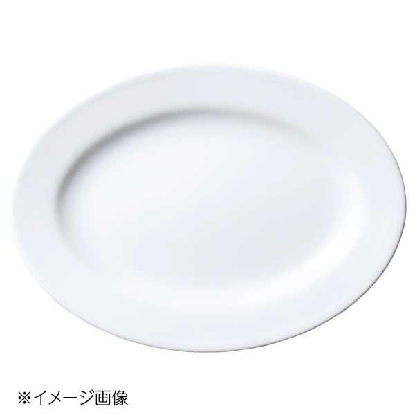 桐井陶器 モデルノ MODERNO 白中華 リム玉 10吋プラター 21-199
