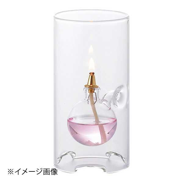 ●燃焼時間（８時間）●ガラスの筒の中に丸い球体が浮いたようなユニークなデザイン　●サイドの注入口からオイルを補充することができる●直径×高さ(mm):75×150●カラー：【１】「ベース:透明」【２】「口金:ゴールド」【３】「芯:白」【４】...