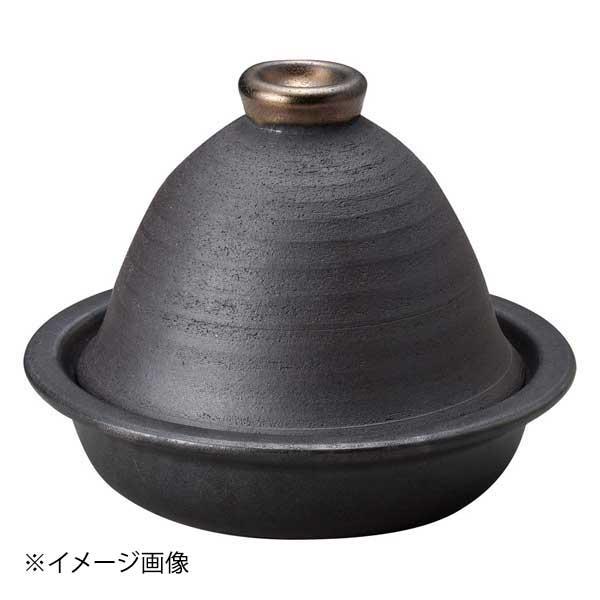 黒金彩タジン鍋(小)(萬古焼)