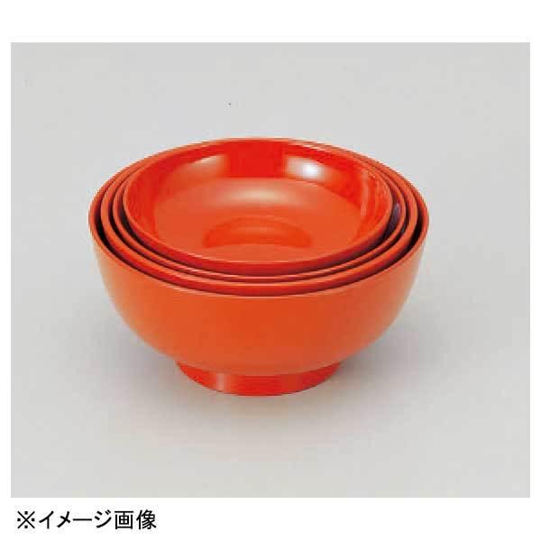 汁椀10客　朱　若泉漆器 若泉漆器 四ツ椀 朱飯・汁椀 セット 1-233-2 : スタイルキッチン