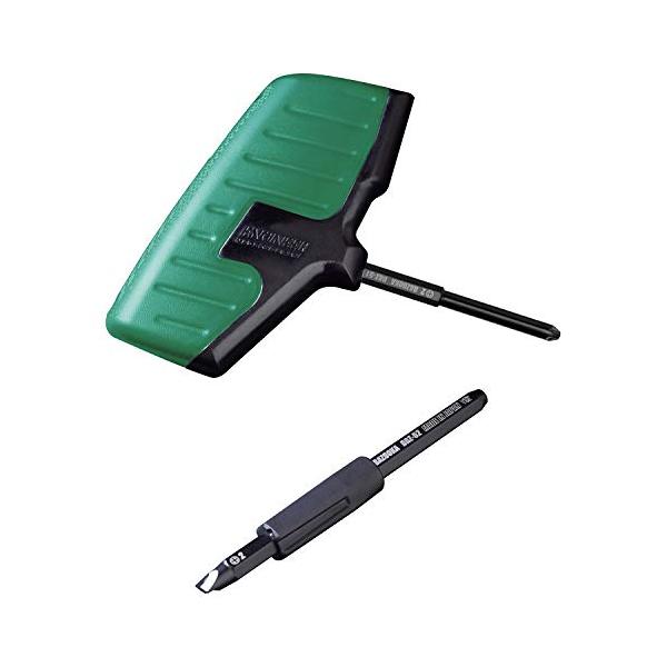 ◆ 当店は紙での領収書の発行は行っておりません◆ 初期不良は、1週間以内にご連絡下さい。それ以降の対応は出来ませんので、ご注意下さい。◆ 初期不良以外の故障は、メーカーにお問合せ下さい。【商品概要】潰れたプラスネジを外せる、ビット交換式ドラ...