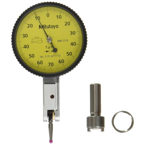 ミツトヨ テストインジケータ テストインジケータ 縦形・小面径(目量0.01 mm・測定範囲0.8 mm) TI