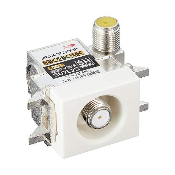 DXアンテナ 壁面TV端子 【2K 4K 8K 対応】 ノイズに強いダイキャスト