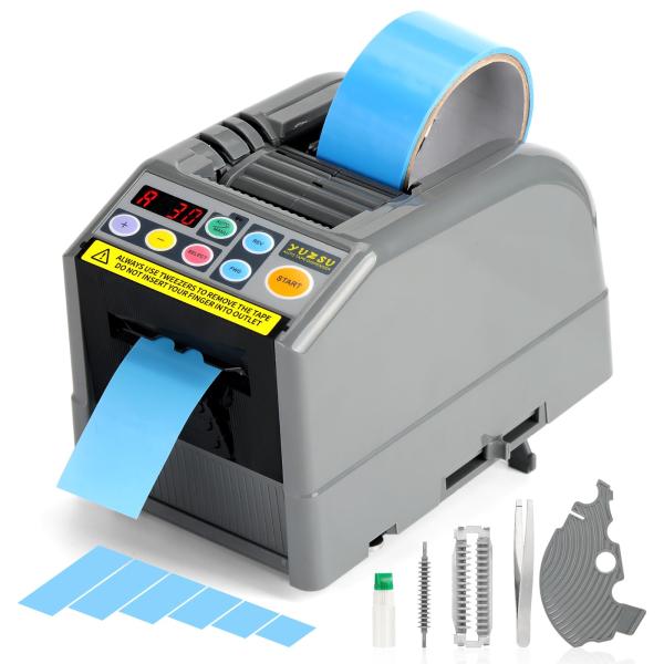 YUZSU 電動テープカッター 電動 オート テープカッター 自動カルーセル