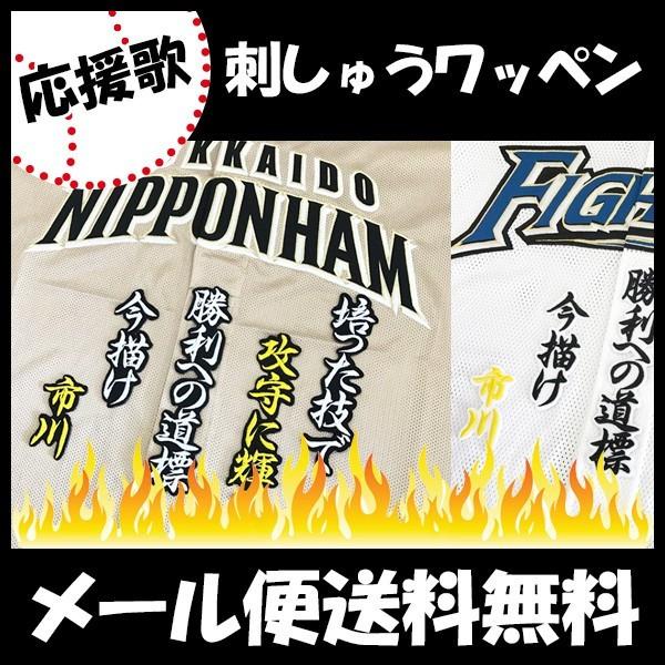 メール便送料無料 納期注意 日本ハムファイターズ 刺繍ワッペン 市川 応援歌 市川友也 ユニフォーム 日ハム ファイターズ 刺しゅう ワッペン Sg Laconquete ぷらす 通販 Yahoo ショッピング