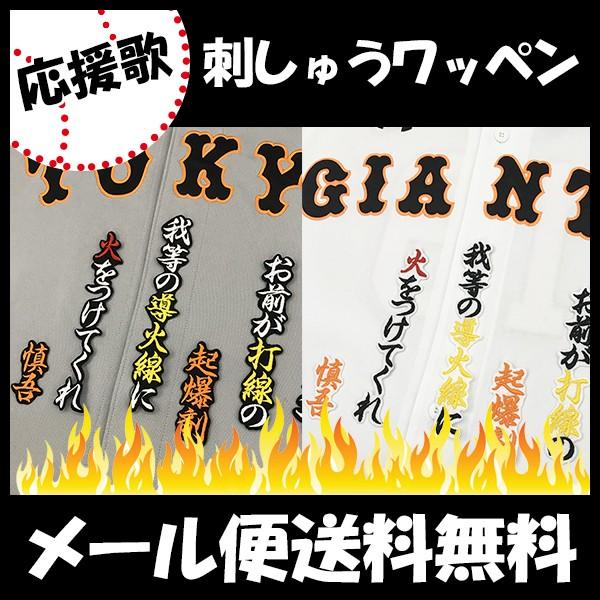 メール便送料無料 納期注意 読売ジャイアンツ 刺繍ワッペン 石川 応援歌 石川慎吾 ユニフォーム 読売巨人軍 Giants 刺繍 刺しゅう ワッペン Sg Laconquete ぷらす 通販 Yahoo ショッピング