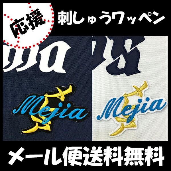 メール便送料無料】納期注意【西武ライオンズ 刺繍ワッペン メヒア