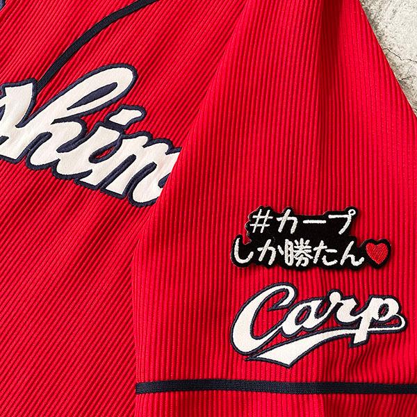 メール便送料無料】【広島カープ 刺繍ワッペン カープしか勝たん】carp