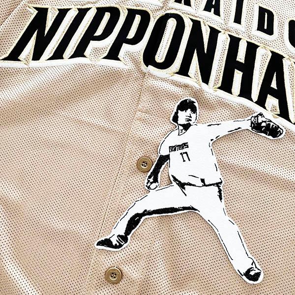 メール便送料無料】 北海道 日本ハム ファイターズ 刺繍ワッペン 伊藤