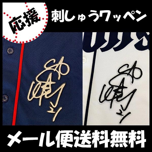 メール便送料無料】納期注意【西武ライオンズ 刺繍ワッペン 十亀