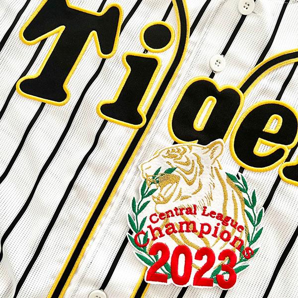 阪神タイガース 2023 CHAMPIONS 刺繍ワッペン 虎】優勝記念