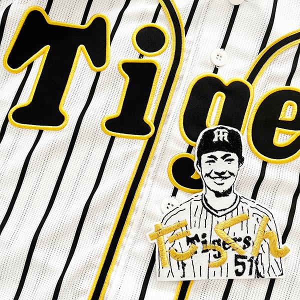 ソフトバンク ホークス 近藤健介 刺繍ワッペン ビジター 5点セット