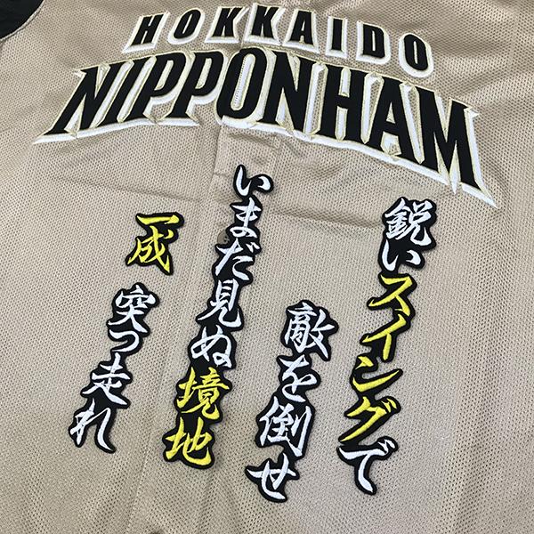 メール便送料無料 北海道 日本ハム ファイターズ 刺繍ワッペン 石井 応援歌 黒 石井一成 Fighters 応援 刺繍 ユニホーム Oc Ft 0335 Laconquete ぷらす 通販 Yahoo ショッピング