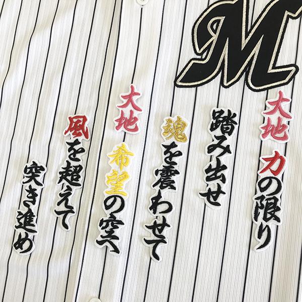 メール便送料無料 千葉 ロッテ マリーンズ 刺繍ワッペン 鈴木 応援歌 白 鈴木大地 Marines 応援 刺繍 ユニホーム Oc Lt 0286 Laconquete ぷらす 通販 Yahoo ショッピング