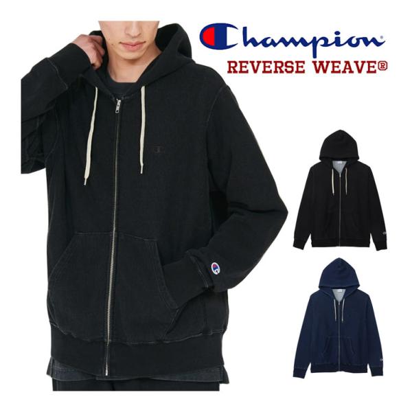 Champion（チャンピオン） パーカー インディゴ染め リバースウィーブ