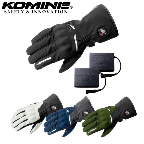 コミネ(KOMINE) バイク用　プロテクトエレクトリックヒートグローブセット コミネ（Komine） EK-217 プロテクトエレクトリックヒートグローブ