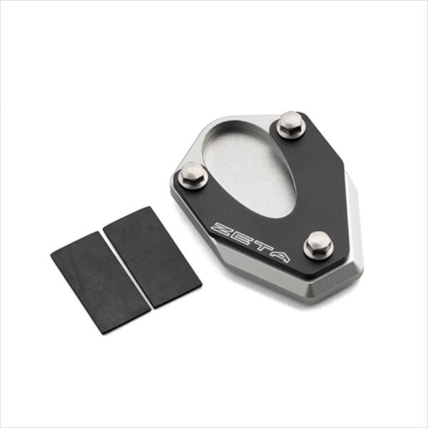 バイクパーツ 外装 ジータ サイドスタンドエクステンダー BLK/SLV